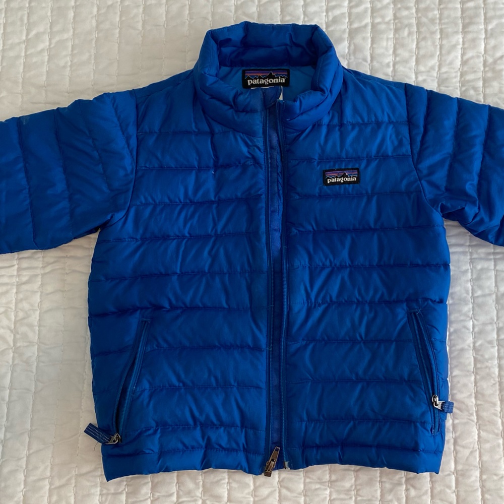 Boys 3T blue Patagonia puffer jacket